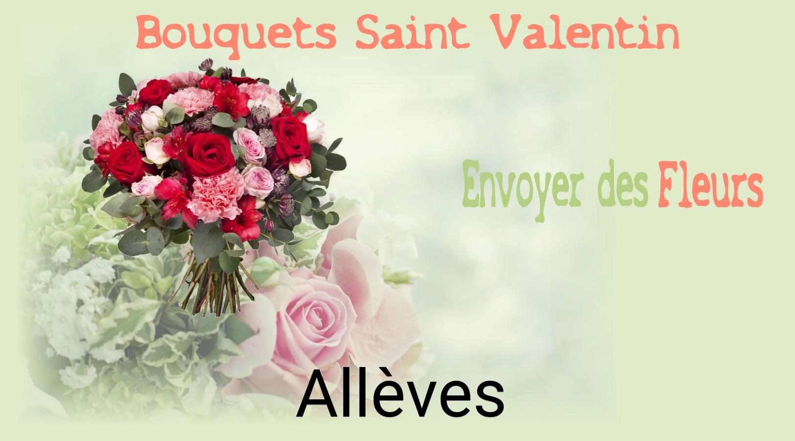 Roses de Saint-Valentin livrées à Allèves